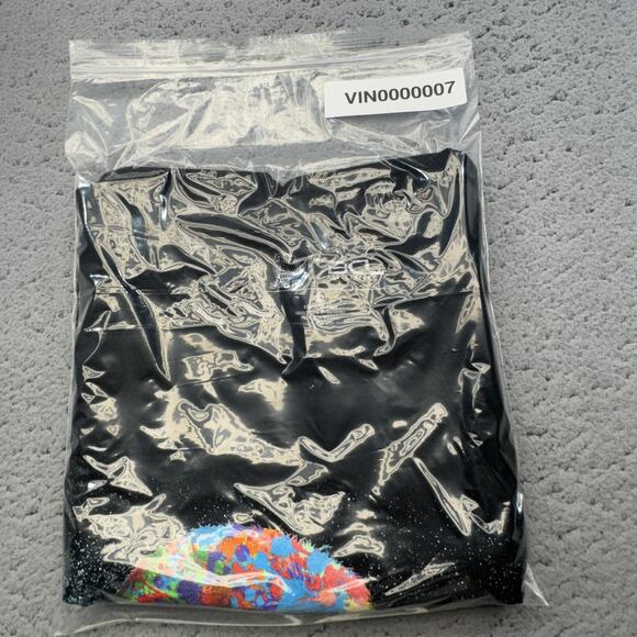 Albert Einstein Shirt Mens Large Black Colorful Splatter Portrait Graphic Tee - Picture 10 of 10